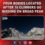 Four bodies located after 10 climbers go missing on Broad Peak