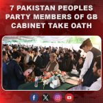 Seven PPP members of GB cabinet take oath
