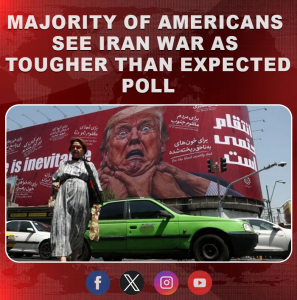 Majority of Americans see Iran war as tougher than expected: poll