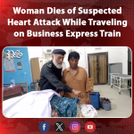 Elderly Woman Dies of Suspected Heart Attack While Traveling on Business Express Train