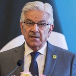 Defence Minister Khawaja Asif Highlights Kashmir Issue at Election Rally