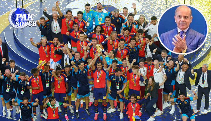 Prime Minister Shehbaz Sharif Congratulates Spain on Winning FIFA World Cup 2026
