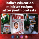 India’s education minister resigns after youth protests