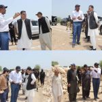 Commissioner Reviews Flood Preparedness at SM Protective Embankment in Naushahro Feroze