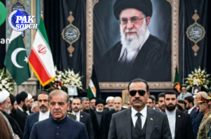 Top Pakistani civil and military leaders reach Tehran to attend Khamenei’s funeral