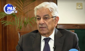 Khawaja Asif hails Pakistan’s ‘peace role’, urges focus on education