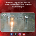 Showers in parts of Punjab, Islamabad mark onset of fresh monsoon spell