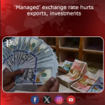 ‘Managed’ exchange rate hurts exports, investments