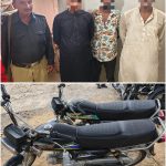 Karachi South Police Arrest Three-Member Motorcycle Lifting Gang, Recover Two Stolen Bikes