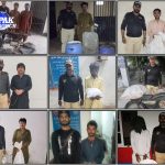 Badin Police Arrest Nine Suspects, Recover Drugs, Liquor, Stolen Motorcycle and Gutka