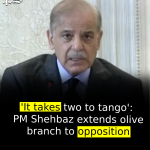 ‘It takes two to tango’: PM Shehbaz extends olive branch to opposition