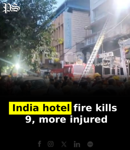 India hotel fire kills 9, more injured