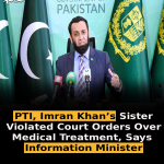 PTI, Imran Khan’s Sister Violated Court Orders Over Medical Treatment, Says Information Minister