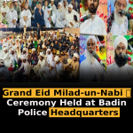 Grand Eid Milad-un-Nabi ﷺ Ceremony Held at Badin Police Headquarters