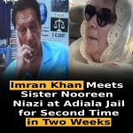 Imran Khan Meets Sister Nooreen Niazi at Adiala Jail for Second Time in Two Weeks