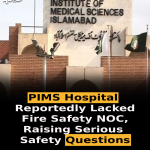 PIMS Hospital Reportedly Lacked Fire Safety NOC, Raising Serious Safety Questions