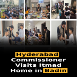 Hyderabad Commissioner Visits Itmad Home in Badin