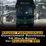 Khyber Pakhtunkhwa Government Purchases 50 More Buses for Peshawar BRT