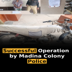 Successful Operation by Madina Colony Police