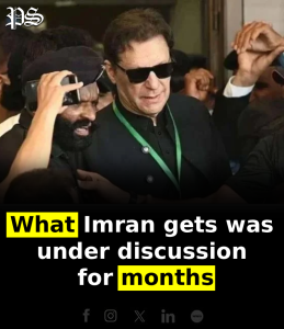 What Imran gets was under discussion for months