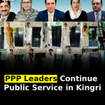 PPP Leaders Continue Public Service in Kingri