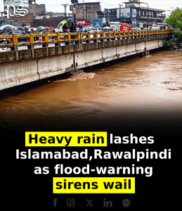 Heavy rain lashes Islamabad, Rawalpindi as flood-warning sirens wail
