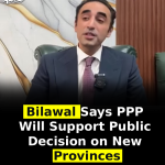 Bilawal Says PPP Will Support Public Decision on New Provinces