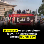 JI protest over petroleum levy, IPP agreements enters fourth day