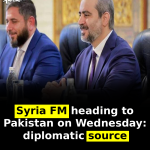 Syria FM heading to Pakistan on Wednesday: diplomatic source