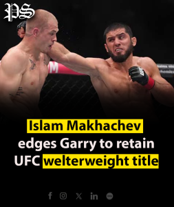 Islam Makhachev edges Garry to retain UFC welterweight title