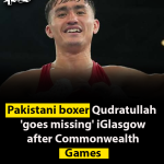Pakistani boxer Qudratullah ‘goes missing’ in Glasgow after Commonwealth Games