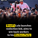 Brazil’s Lula launches reelection bid, aims to win back workers to his Workers Party