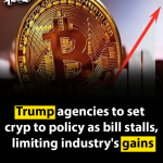Trump agencies to set crypto policy as bill stalls, limiting industry’s gains