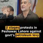 JI stages protests in Peshawar, Lahore against govt’s petroleum levy