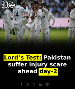 Lord’s Test: Pakistan suffer injury scare ahead day-2