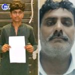 Mother and Son Protest Outside Sukkur Press Club, Seek Protection and Inquiry into Alleged Abuse and Threats