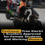 Peshawar: Free Electric Scooters Approved for Female Students and Working Women