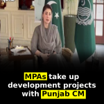 MPAs take up development projects with Punjab CM