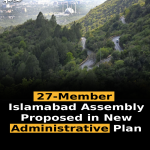 27-Member Islamabad Assembly Proposed in New Administrative Plan