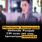 Marriyum Aurangzeb defends Punjab CM over jet use, terrorism remarks