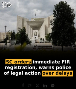 SC orders immediate FIR registration, warns police of legal action over delays