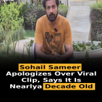 Sohail Sameer Apologizes Over Viral Clip, Says It Is Nearly a Decade Old