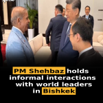 PM Shehbaz holds informal interactions with world leaders in Bishkek