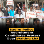 Badin: Police Recruitment Candidates Protest Over Waiting List