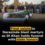 Final salute to Darazinda blast martyrs as DI Khan holds funeral with state honors