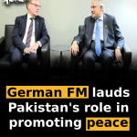 German FM lauds Pakistan’s role in promoting peace