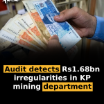 Audit detects Rs1.68bn irregularities in KP mining department