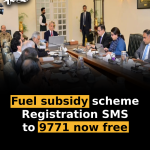 Fuel subsidy scheme: Registration SMS to 9771 now free