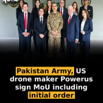 Pakistan Army, US drone maker Powerus sign MoU including initial order