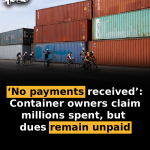 ‘No payments received’: Container owners claim millions spent, but dues remain unpaid